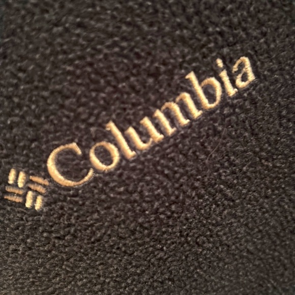 COLUMBIA🏔️Men’s FLEECE Navy VEST Size LARGE - Picture 2 of 11